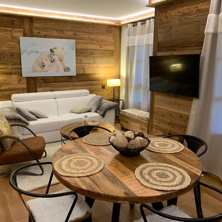 Appartement Luxe Prince Des Cimes Arc 1950 Piscine Interieure Et Exterieure Les Arcs  エクステリア 写真