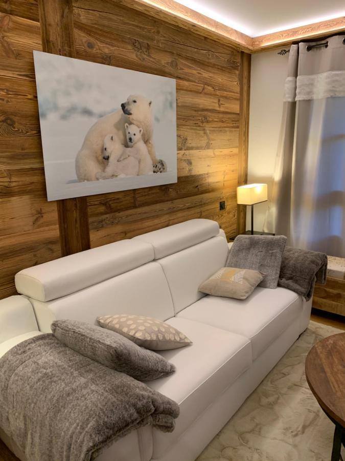 Appartement Luxe Prince Des Cimes Arc 1950 Piscine Interieure Et Exterieure Les Arcs  エクステリア 写真