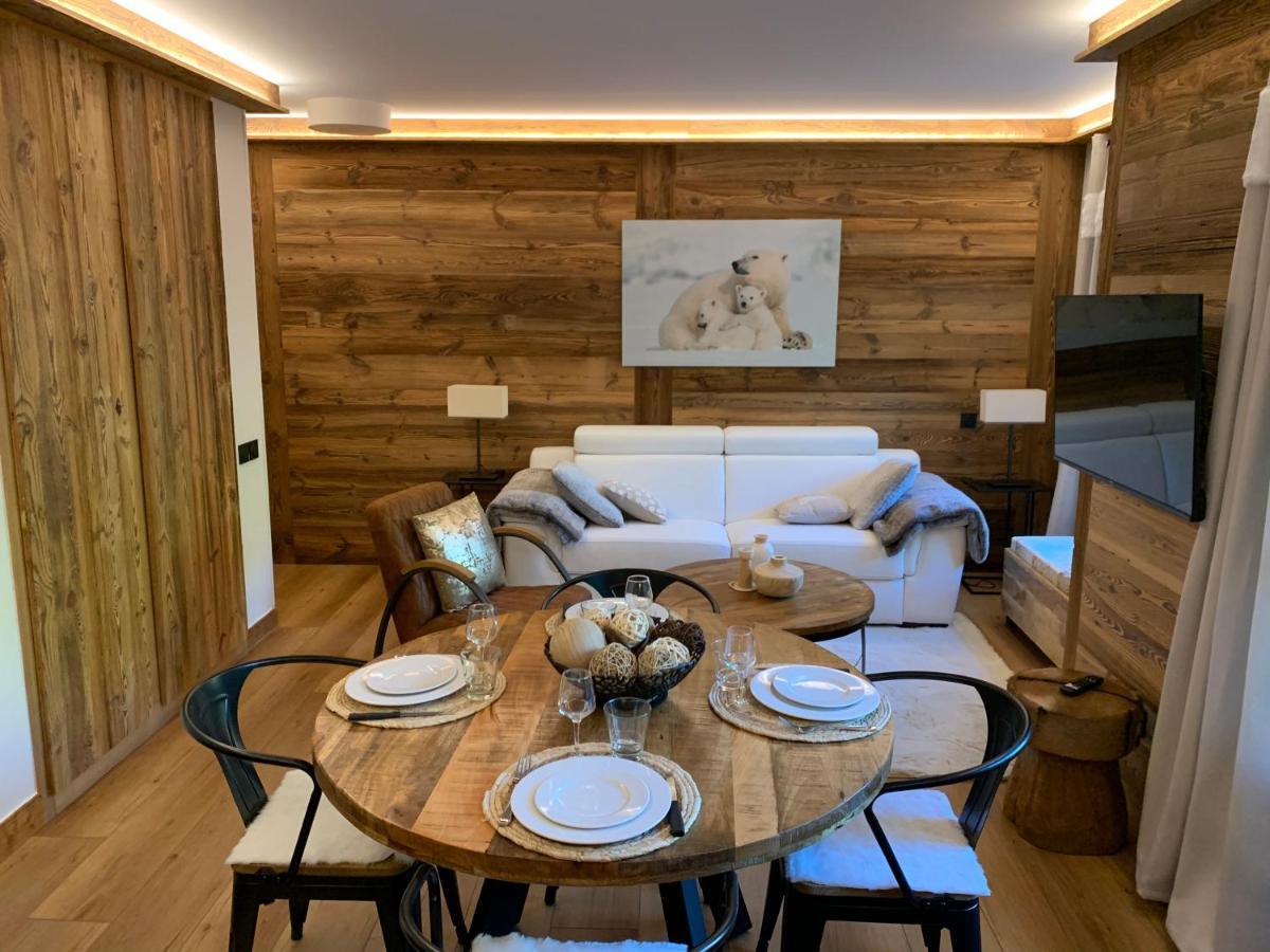 Appartement Luxe Prince Des Cimes Arc 1950 Piscine Interieure Et Exterieure Les Arcs  エクステリア 写真